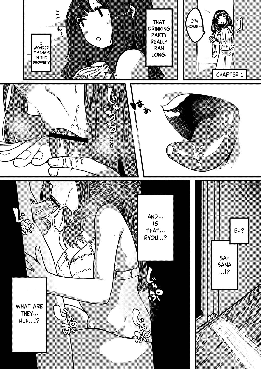 Hentai Manga Comic-Love Hame Sisters-Chapter 1-3-1